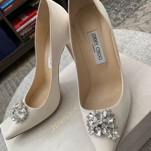 Jimmy Choo Bridal Abel Ivory 39.5